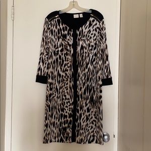NWOT Leopard Print Jersey Dress